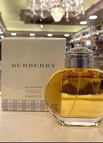Burberry klasik erkek parfüm 100 ml sıfır jelatinli 