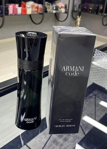 Armani code 100 ml erkek parfümü sıfır jelatinli 