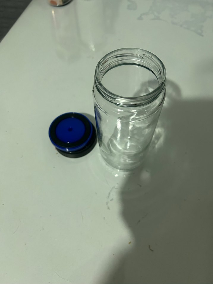 Koyu Mavi Kapaklı Bebek Biberonu - Görsel 2