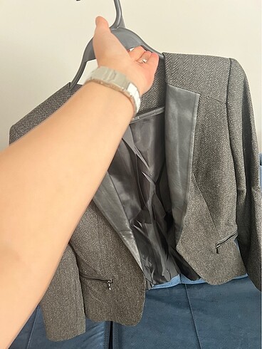 xs Beden siyah Renk Chima blazer ceket xs kışlık