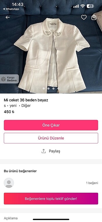 Diğer Mi yazlık ceket