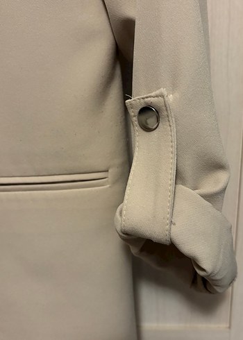 xl Beden Bej Blazer Ceket