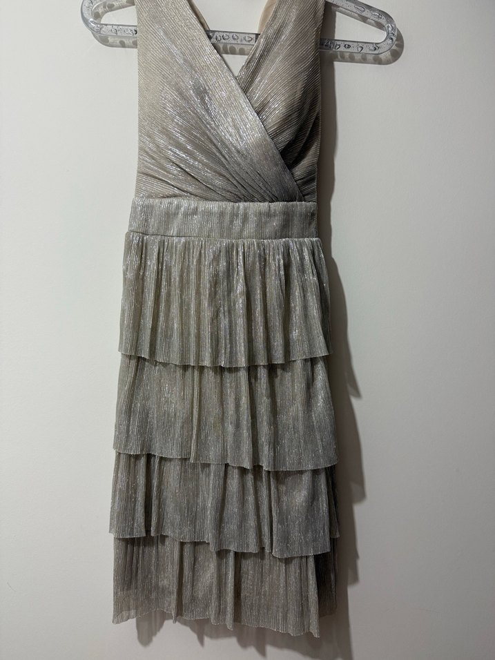 Mini  boy pileli mezuniyet elbise - Görsel 2