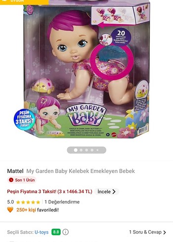 Beden Renk emekleyen bebek