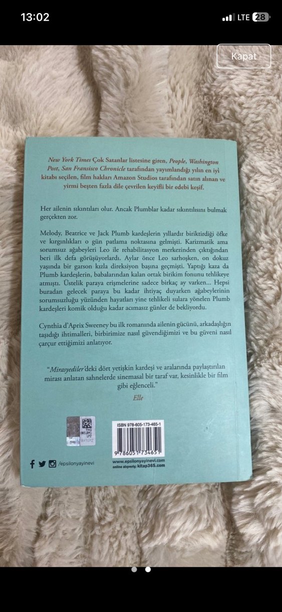 Mirasyediler Roman - Görsel 2