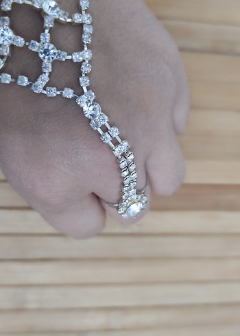 yüzüğü ayarlamalı taşlı Şahmeran - Görsel 3