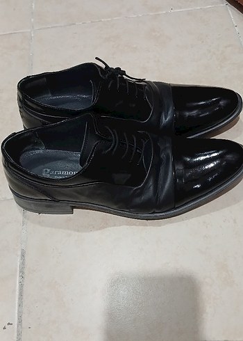 Erkek Siyah Parlak Klasik Ofis Ayakkabısı - Görsel 3