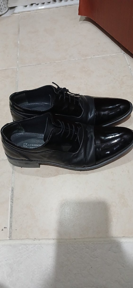 Erkek Siyah Parlak Klasik Ofis Ayakkabısı - Görsel 3