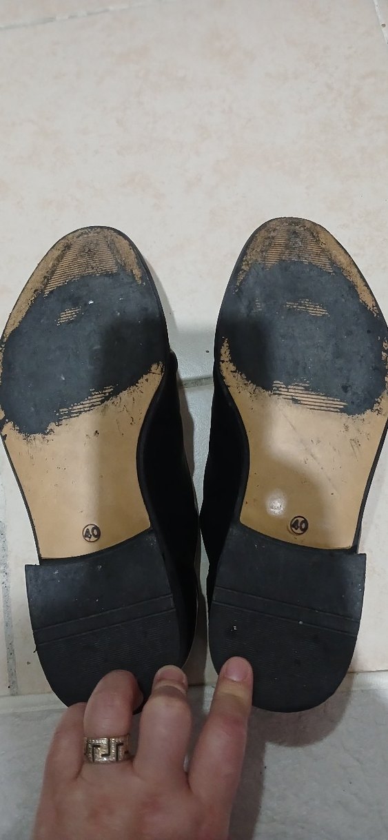 Erkek Siyah Parlak Klasik Ofis Ayakkabısı - Görsel 4