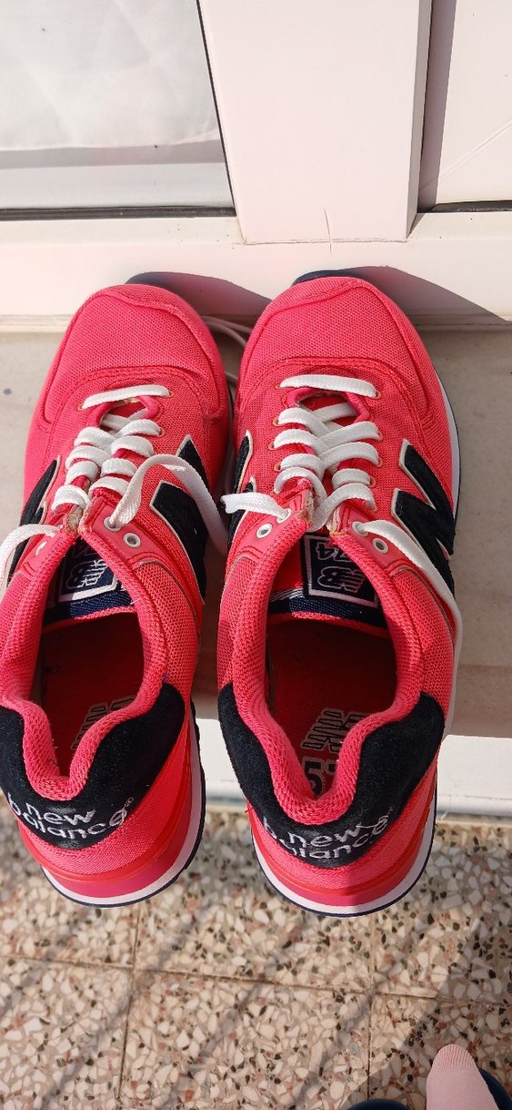 New Balance Pembe Kadın Spor Ayakkabı - Görsel 2