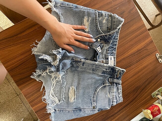 32 Beden zara kot şort