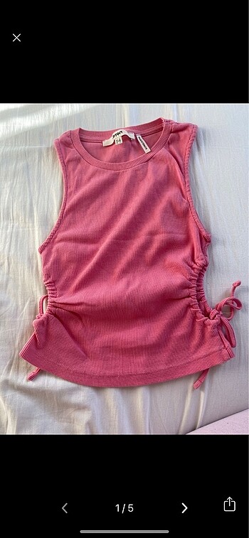 Koton pembe crop