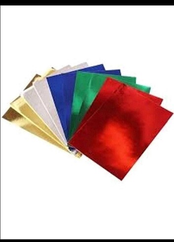 50x70 cm Aynalı Metalik Parlak Fon Karto