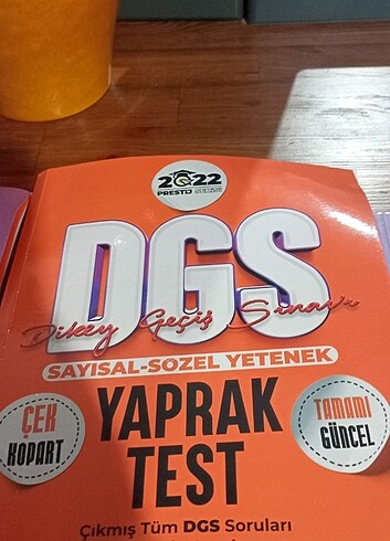  Beden Dgs test kitabı