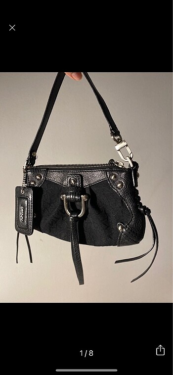 Dkny monogram baget çanta