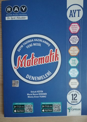 AYT Matematik Denemeleri - 12'li Set