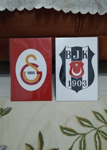 BJK ve GS ahsap tablolar