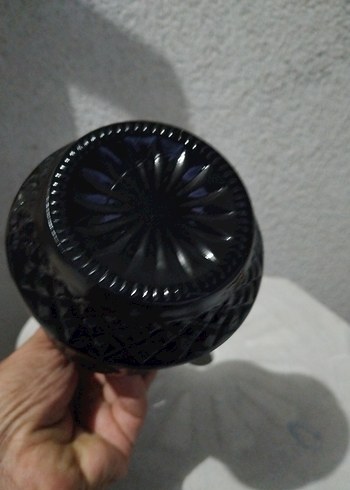  Beden siyah Renk kristal şeklinde cam sise