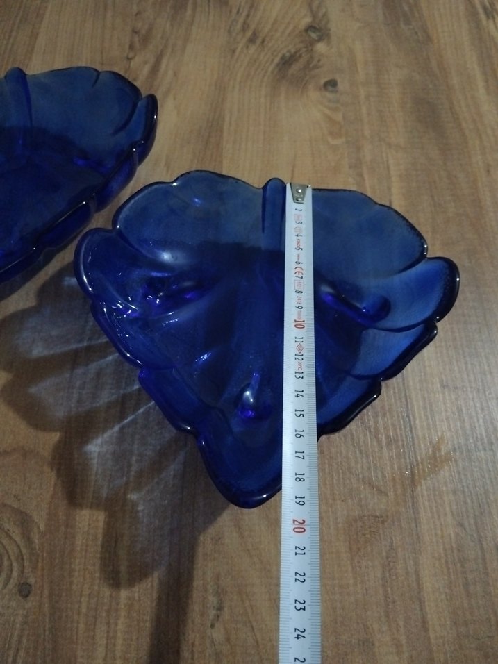 Koyu Mavi Vintage Cam Tabaklar - Görsel 5