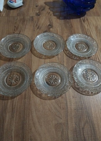 Acorn kristal cam çay tabagi