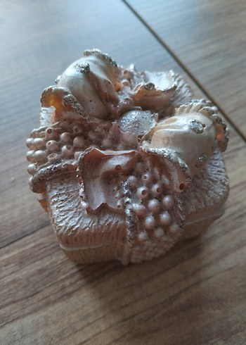 Bej Parlak Hediyelik Biblo - Görsel 8