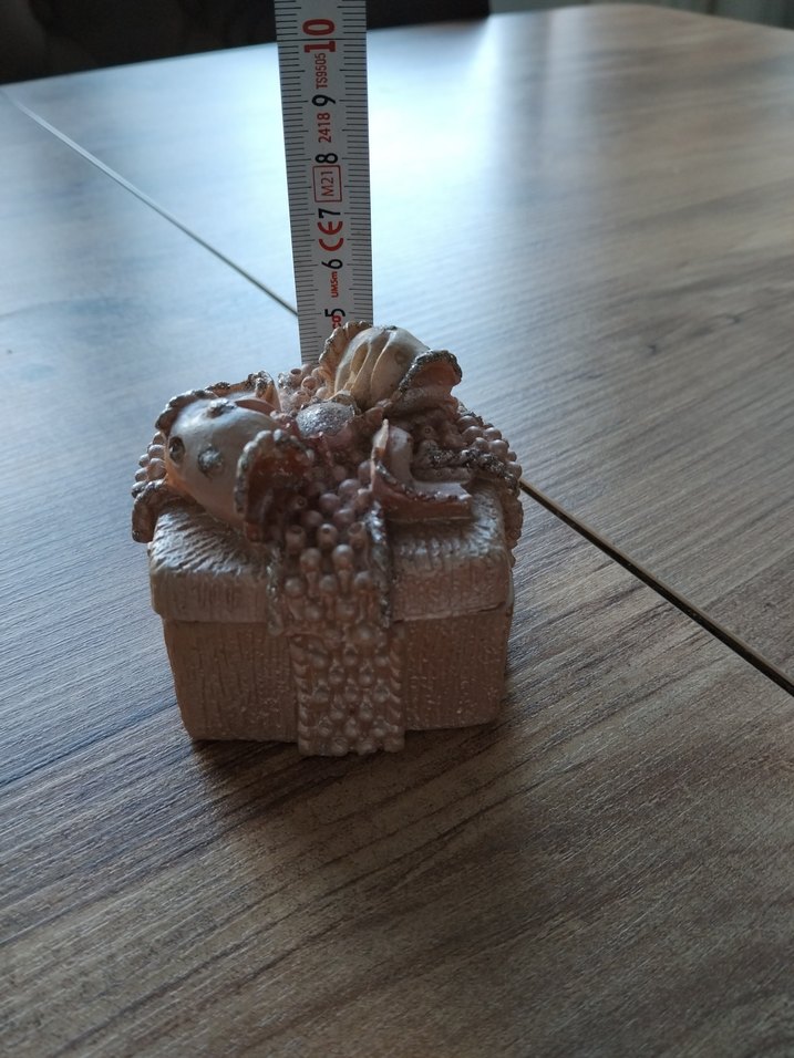 Bej Parlak Hediyelik Biblo - Görsel 5