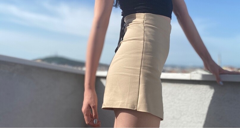 s Beden Şort etek S-M-L-XL