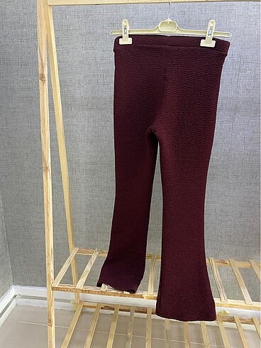 Bordo tayt pantolon