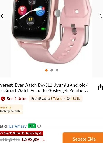 Everwatch ew-511 Akıllı Saat