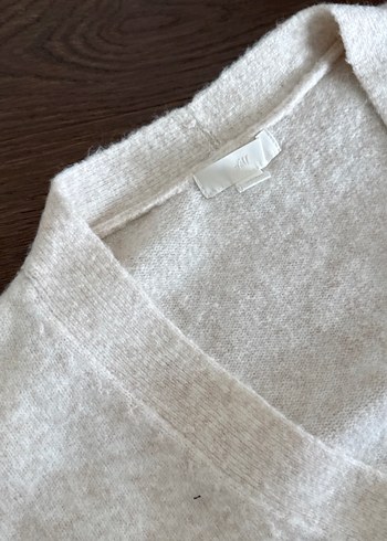 H&M Düğmeli Bej Kadın Hırka