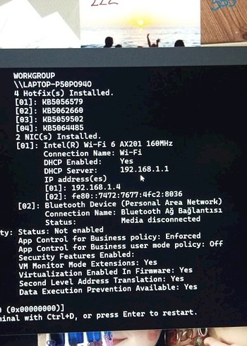 Huawei Matebook D15 Gri Dizüstü Bilgisayar - Görsel 7