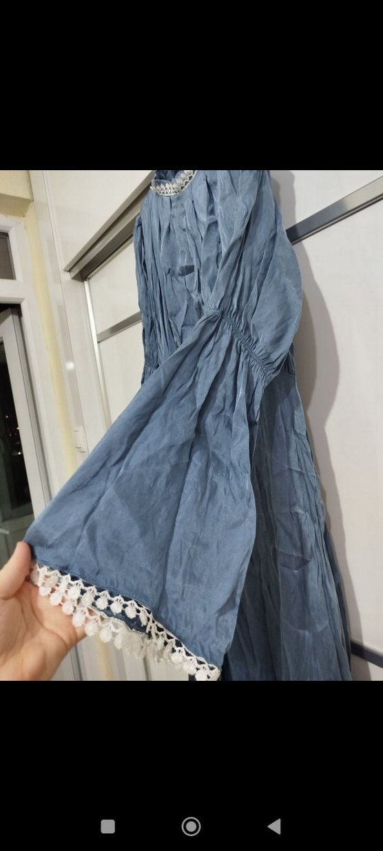 Kupra İpek Özel Dikim Elbise - Görsel 2