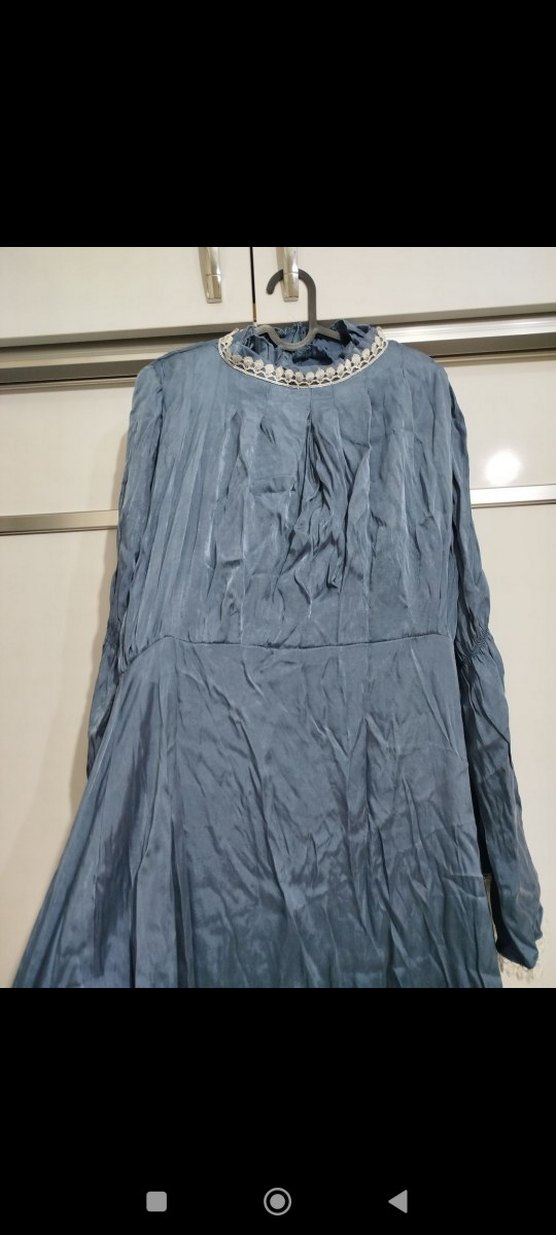 Kupra İpek Özel Dikim Elbise - Görsel 5