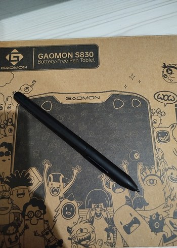 Gaomon S830 Battery-Free Pen Çizim Tableti - Görsel 5