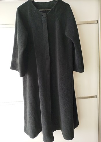 Siyah Kap Boy Polar  Kaban - Görsel 4