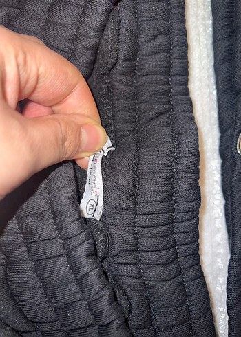 Siyah Kadın Rahat Kesim Eşofman takımı - Görsel 7