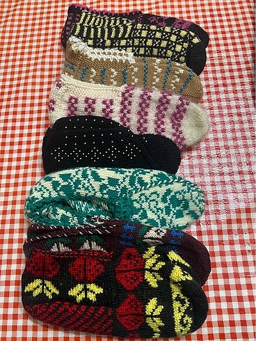 Örgü patik - Görsel 5