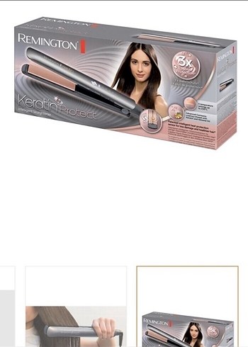 Remington Remington Keratin Protect S8598 Gri Saç Düzleştirici