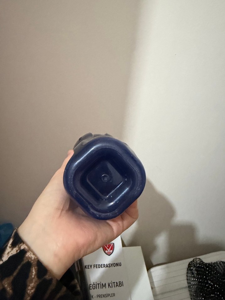 Koyu Mavi tupperware suluk - Görsel 5