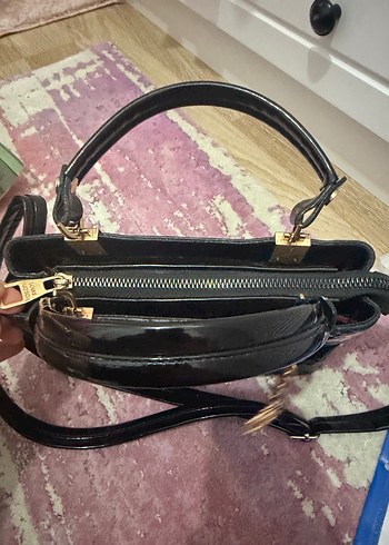 Louis Vuitton Siyah Deri Kadın Çanta - Görsel 6