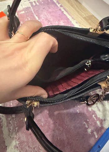 Louis Vuitton Siyah Deri Kadın Çanta - Görsel 4