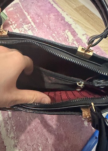 Louis Vuitton Siyah Deri Kadın Çanta - Görsel 3