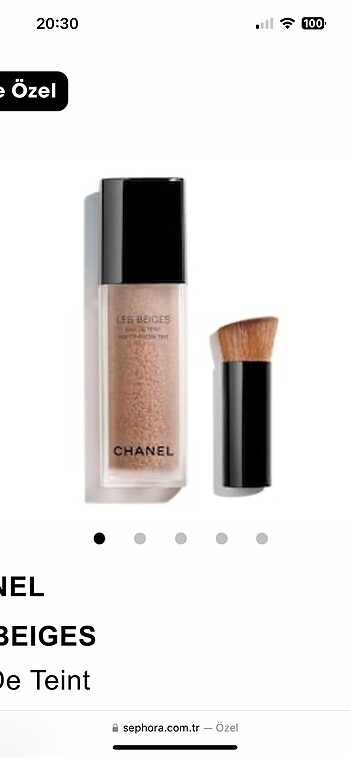 Chanel les begies tint