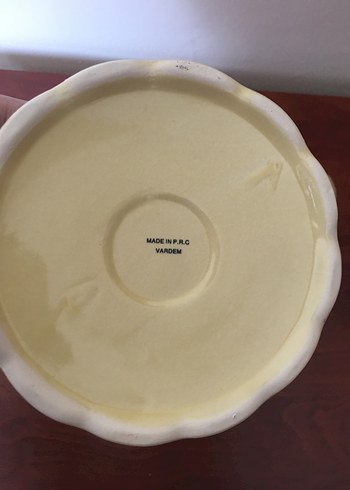 Renkli Baskılı Bej Çaydanlık - Görsel 5