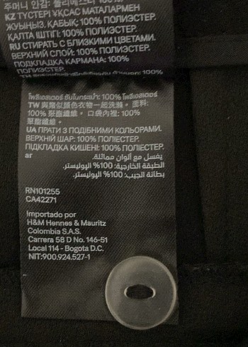 Siyah Midi Kumaş Kadın Pantolon - Görsel 4