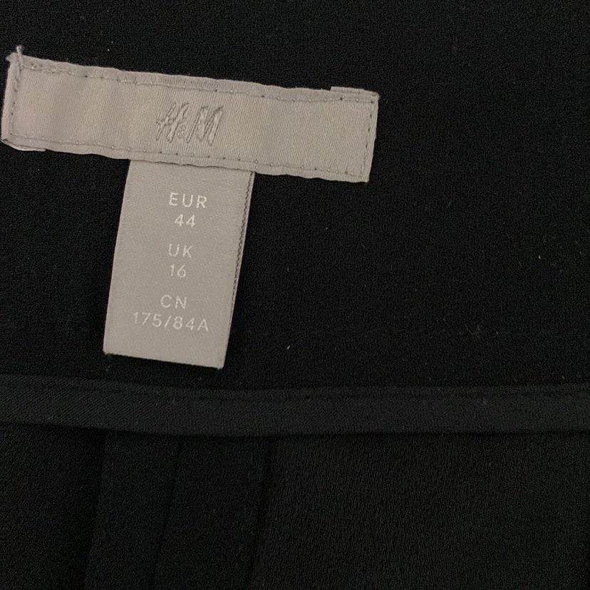 Siyah Midi Kumaş Kadın Pantolon - Görsel 3