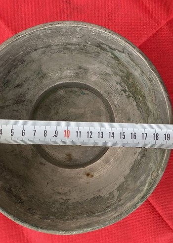 Antika bakır tas - Görsel 3