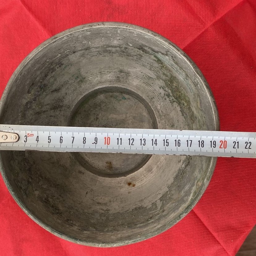 Antika bakır tas - Görsel 3