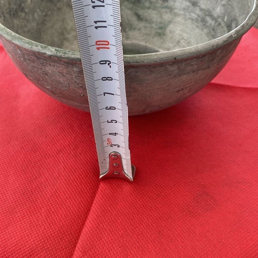 Antika bakır tas - Görsel 4