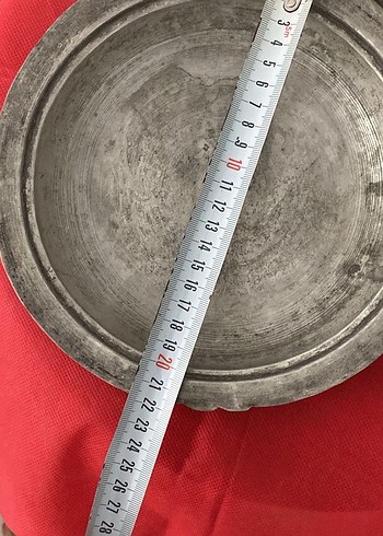 Vintage kapaklı sahan - Görsel 4